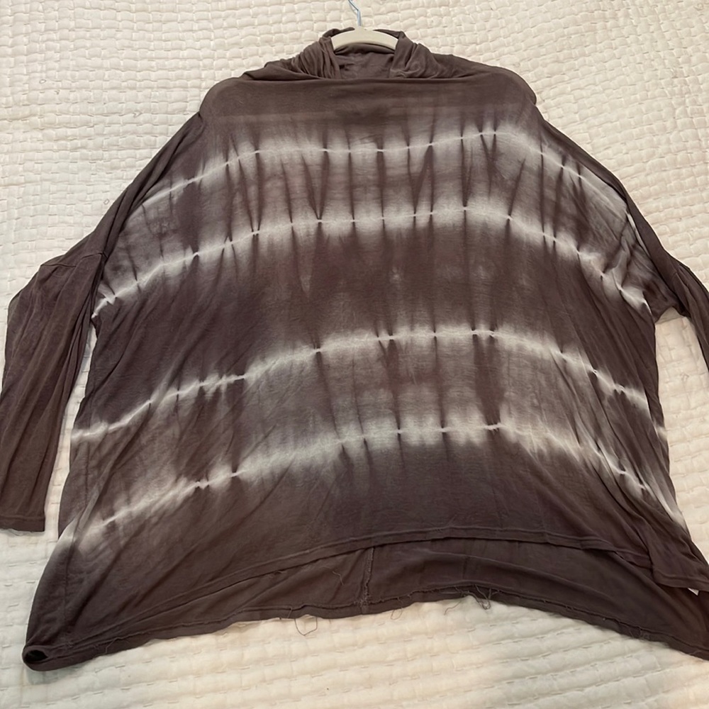 Tie dye print tunic